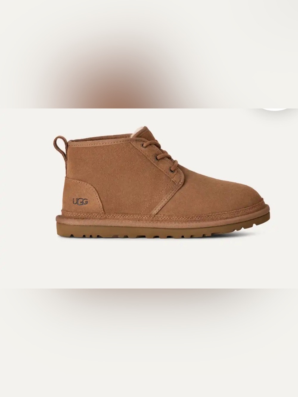 UGG Men’s Neumel Suede Chukka Boots Chestnut Brown Size 11 NWOT